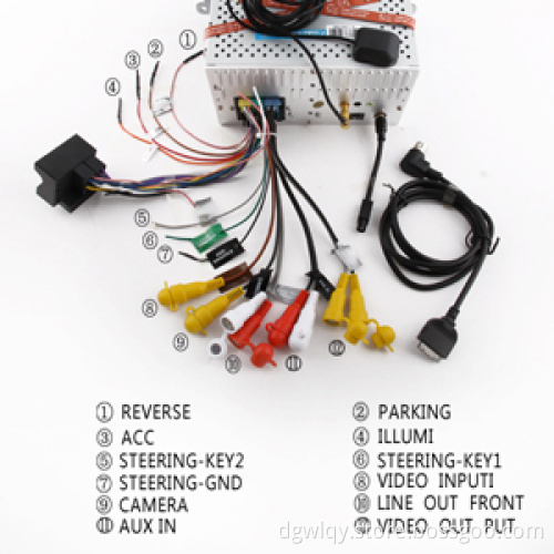 car audio navigation  system specialed for VW Magotan/SagitarNew Bora/ Candy/Touran DVD gps radio tv
